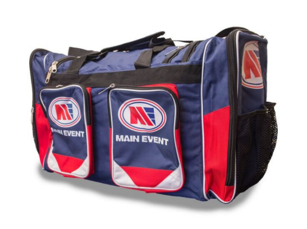 Main Event Boxing Sports Gear Kit Gym Bag Holdall Blue Large